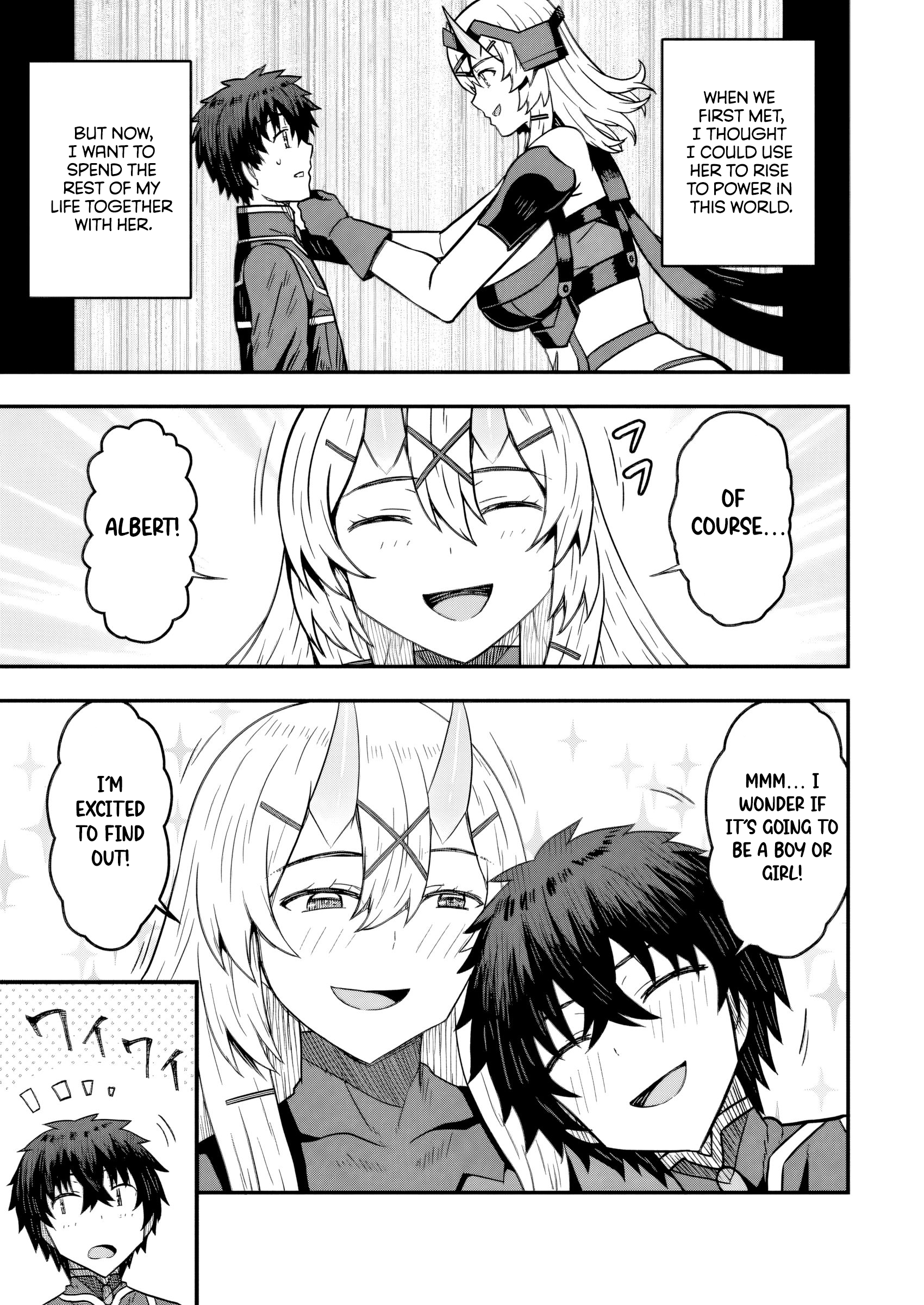 Isekai Saikyou no Yome desu ga, Yoru no Tatakai wa Ore no Hou ga Tsuyoi You desu: Chiryaku o Ikashite Nariagaru Harem Senki Chapter 18 - Page 21