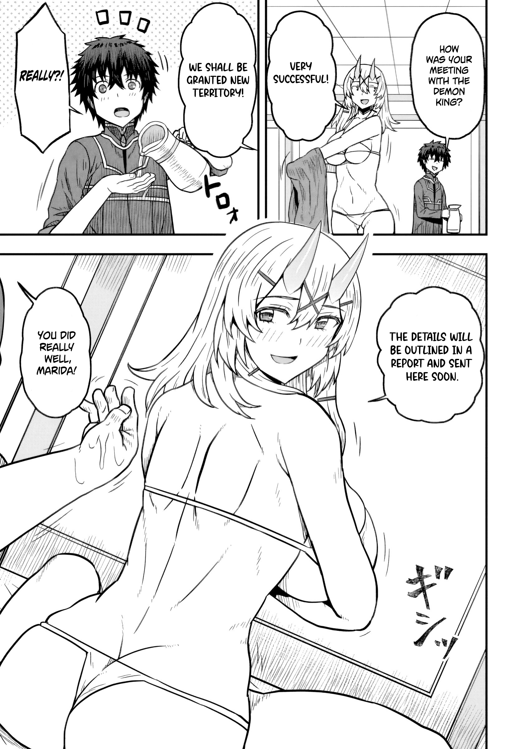 Isekai Saikyou no Yome desu ga, Yoru no Tatakai wa Ore no Hou ga Tsuyoi You desu: Chiryaku o Ikashite Nariagaru Harem Senki Chapter 18 - Page 25