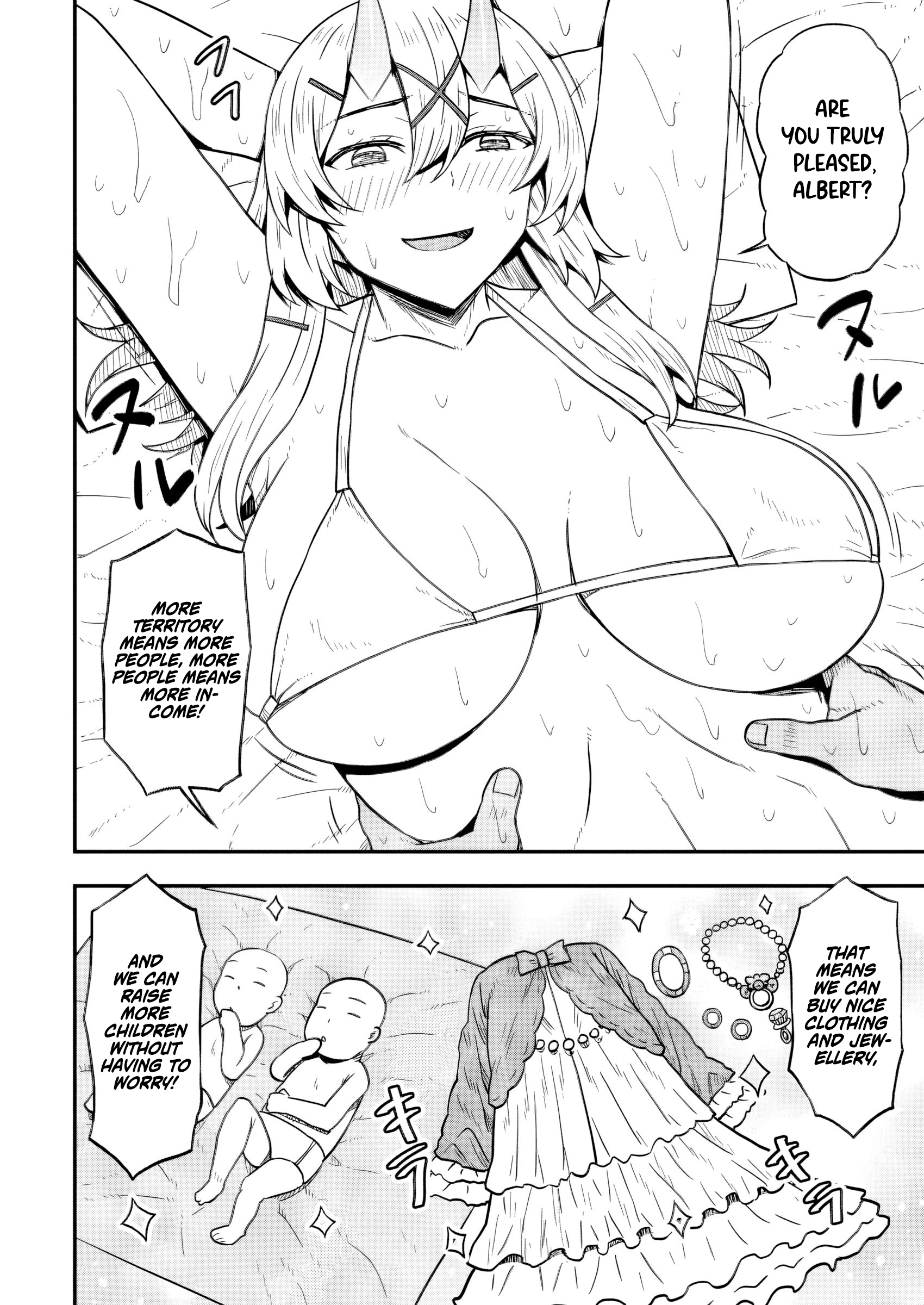 Isekai Saikyou no Yome desu ga, Yoru no Tatakai wa Ore no Hou ga Tsuyoi You desu: Chiryaku o Ikashite Nariagaru Harem Senki Chapter 18 - Page 26