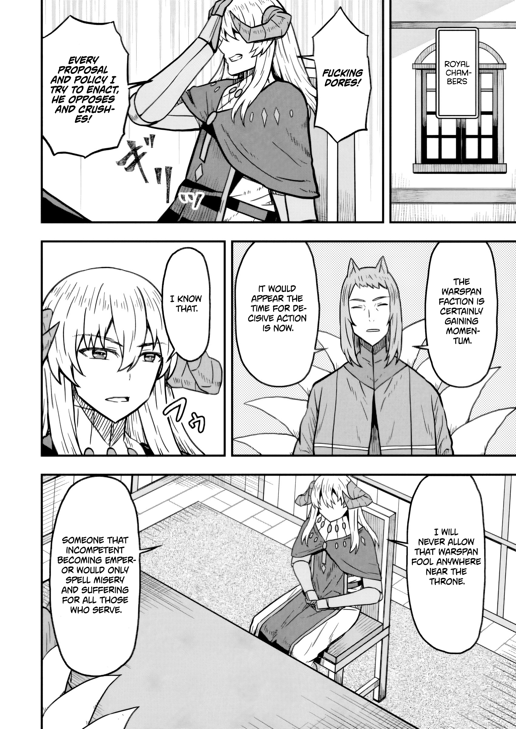 Isekai Saikyou no Yome desu ga, Yoru no Tatakai wa Ore no Hou ga Tsuyoi You desu: Chiryaku o Ikashite Nariagaru Harem Senki Chapter 19 - Page 7