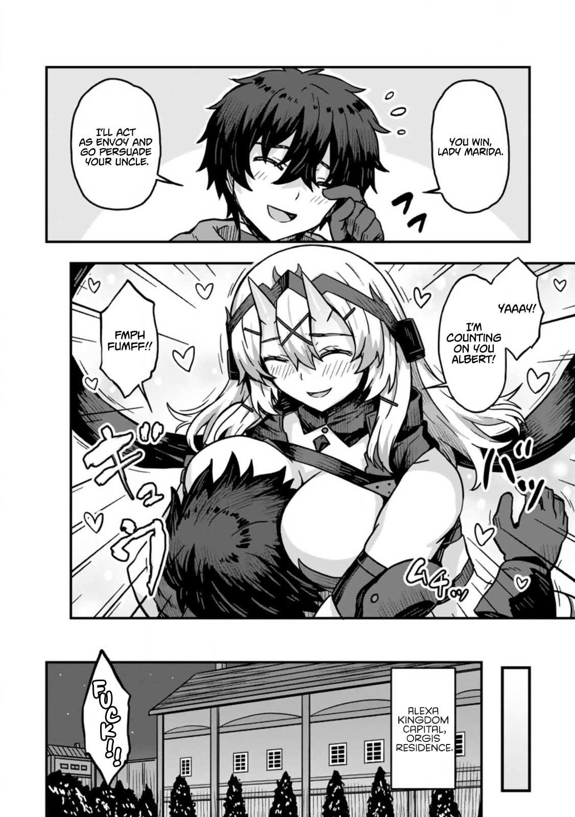 Isekai Saikyou no Yome desu ga, Yoru no Tatakai wa Ore no Hou ga Tsuyoi You desu: Chiryaku o Ikashite Nariagaru Harem Senki Chapter 2 - Page 26