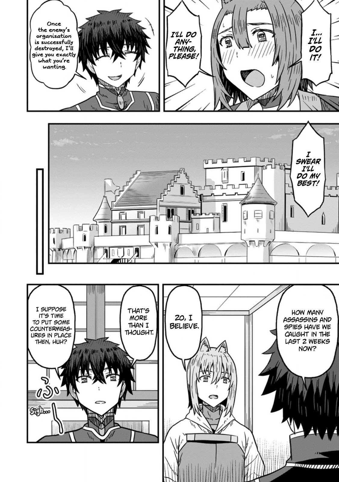 Isekai Saikyou no Yome desu ga, Yoru no Tatakai wa Ore no Hou ga Tsuyoi You desu: Chiryaku o Ikashite Nariagaru Harem Senki Chapter 23 - Page 30