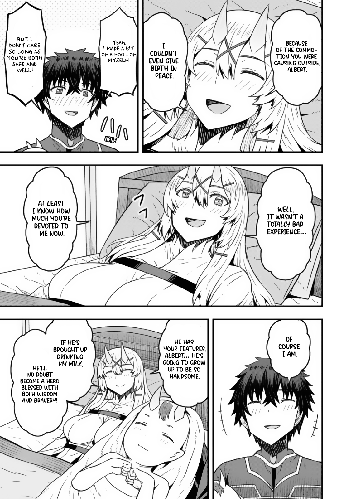 Isekai Saikyou no Yome desu ga, Yoru no Tatakai wa Ore no Hou ga Tsuyoi You desu: Chiryaku o Ikashite Nariagaru Harem Senki Chapter 24 - Page 27
