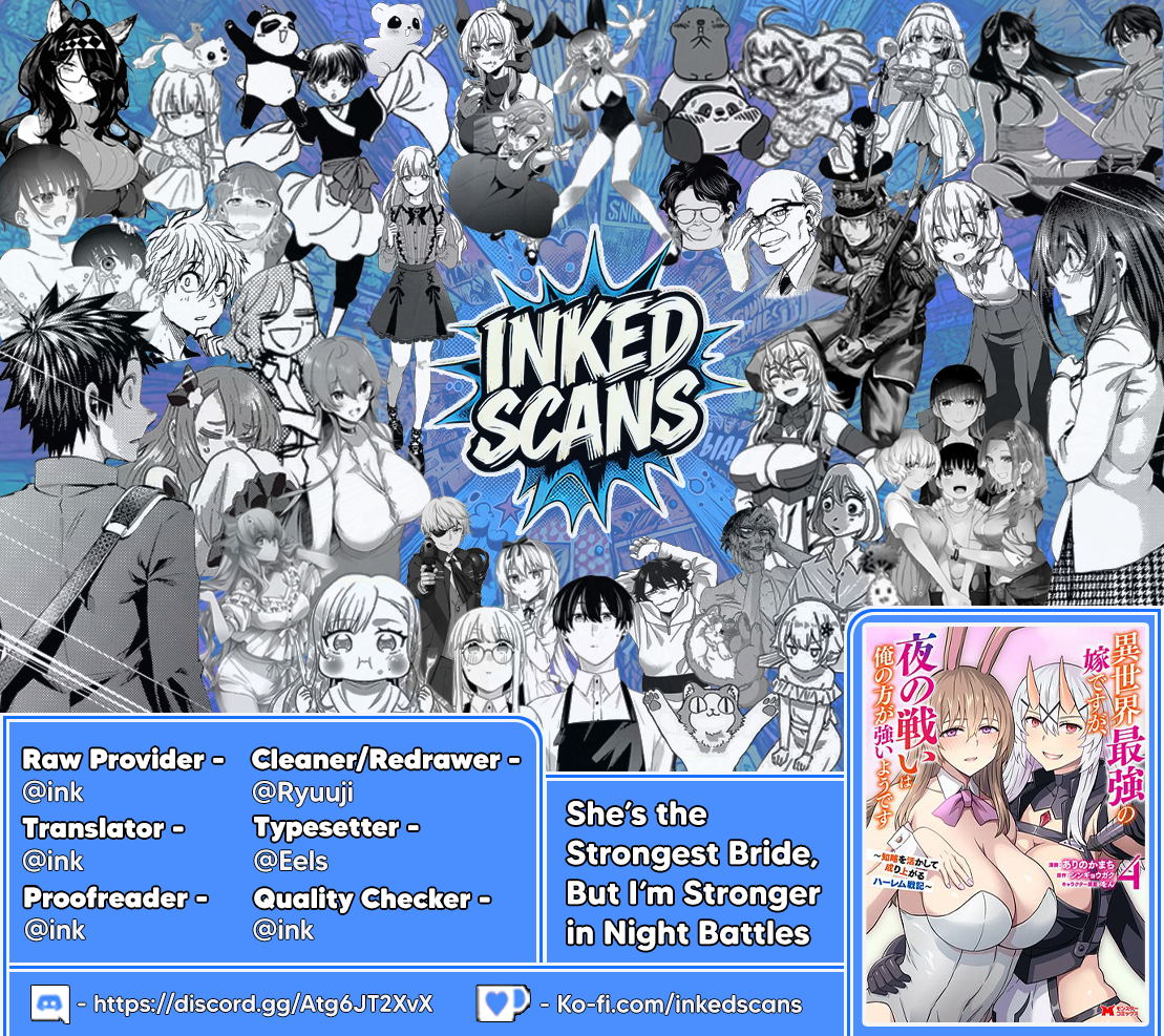 Isekai Saikyou no Yome desu ga, Yoru no Tatakai wa Ore no Hou ga Tsuyoi You desu: Chiryaku o Ikashite Nariagaru Harem Senki Chapter 24 - Page 31