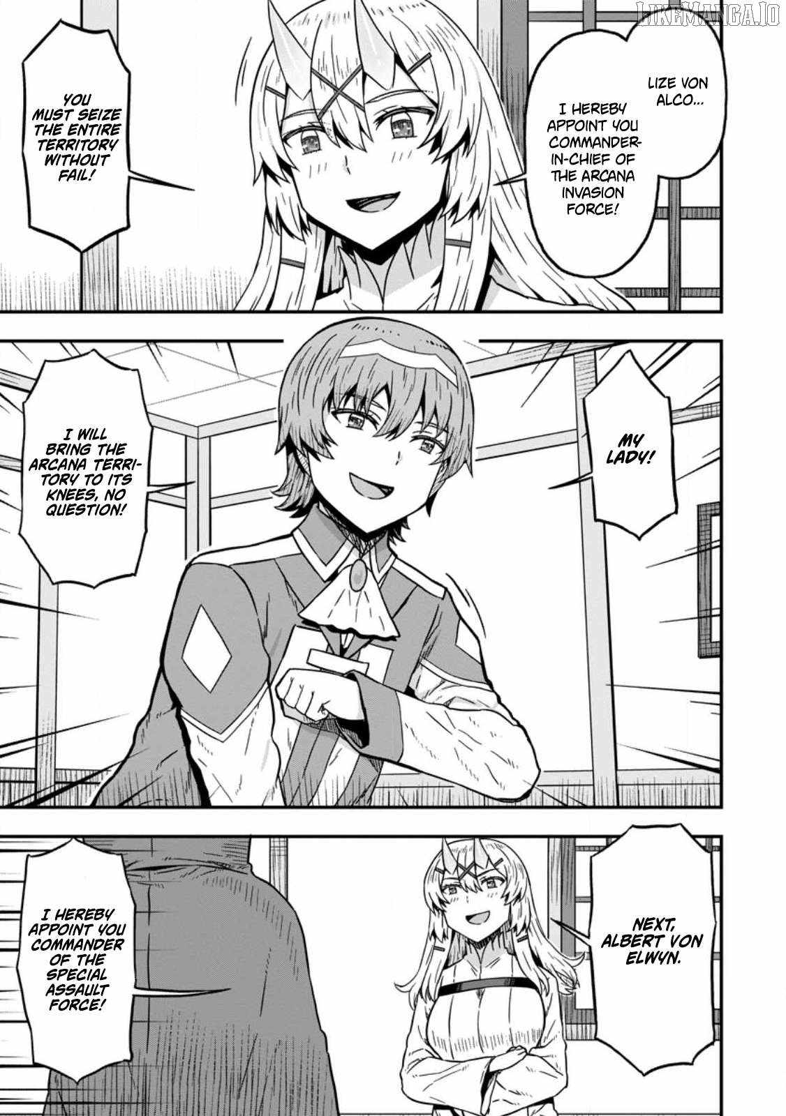 Isekai Saikyou no Yome desu ga, Yoru no Tatakai wa Ore no Hou ga Tsuyoi You desu: Chiryaku o Ikashite Nariagaru Harem Senki Chapter 25 - Page 17