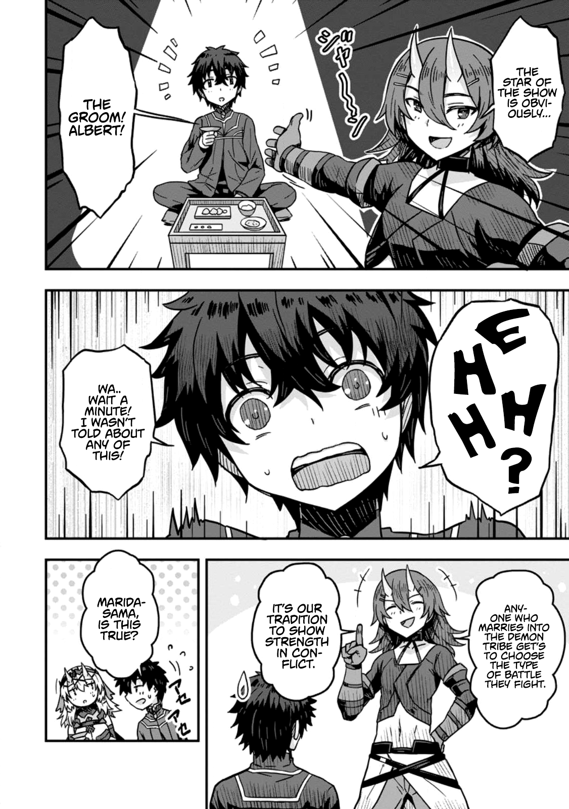 Isekai Saikyou no Yome desu ga, Yoru no Tatakai wa Ore no Hou ga Tsuyoi You desu: Chiryaku o Ikashite Nariagaru Harem Senki Chapter 3 - Page 14