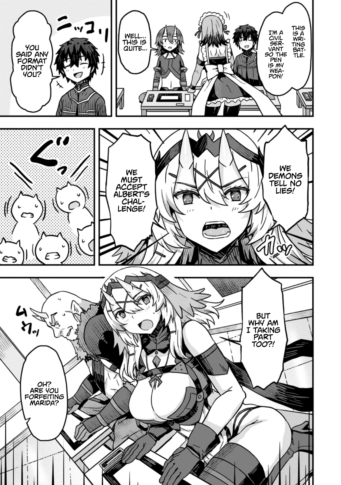 Isekai Saikyou no Yome desu ga, Yoru no Tatakai wa Ore no Hou ga Tsuyoi You desu: Chiryaku o Ikashite Nariagaru Harem Senki Chapter 3 - Page 17