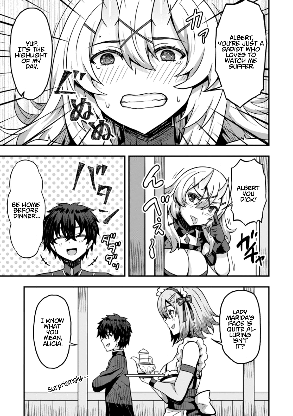 Isekai Saikyou no Yome desu ga, Yoru no Tatakai wa Ore no Hou ga Tsuyoi You desu: Chiryaku o Ikashite Nariagaru Harem Senki Chapter 4 - Page 3