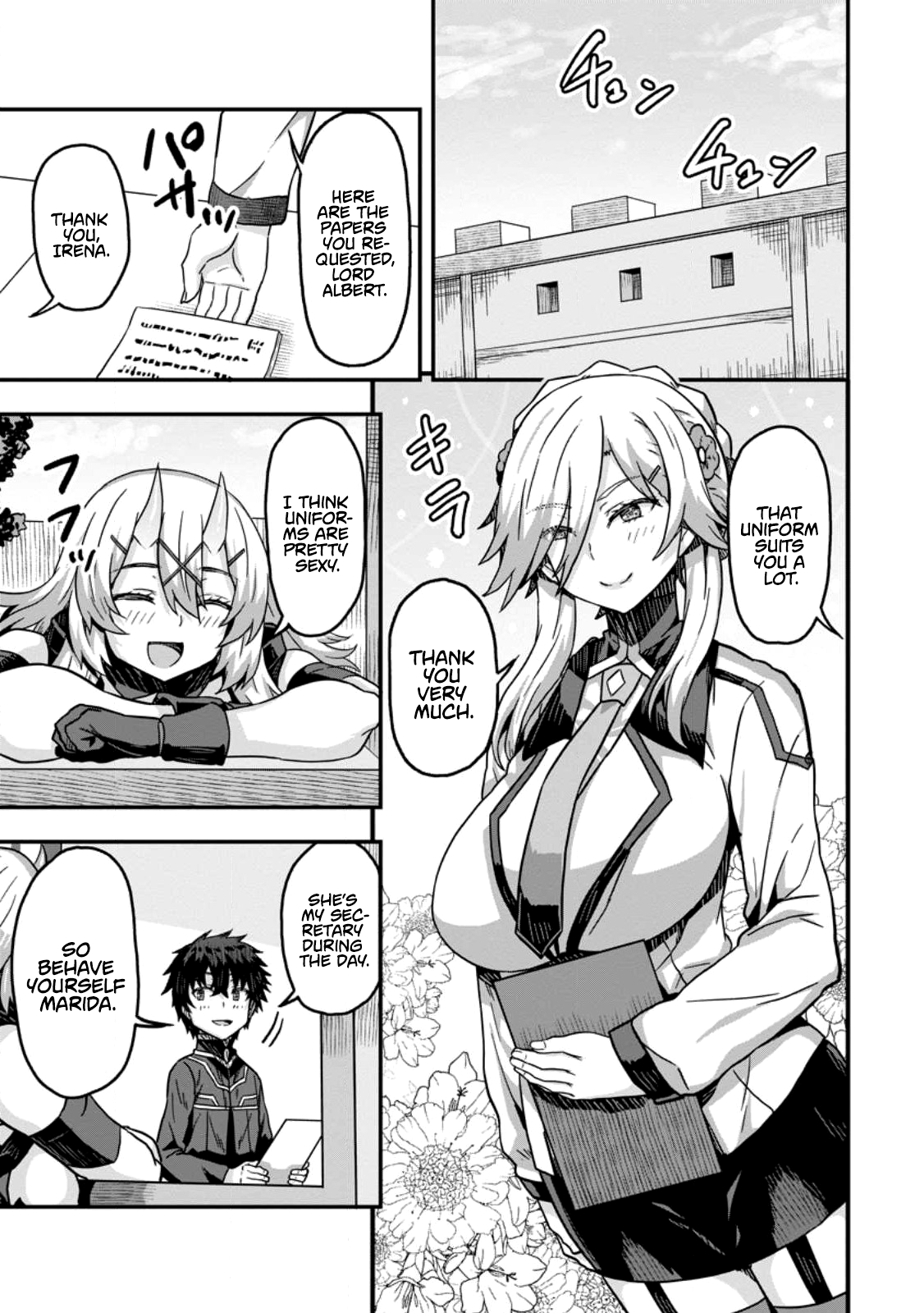 Isekai Saikyou no Yome desu ga, Yoru no Tatakai wa Ore no Hou ga Tsuyoi You desu: Chiryaku o Ikashite Nariagaru Harem Senki Chapter 4 - Page 27