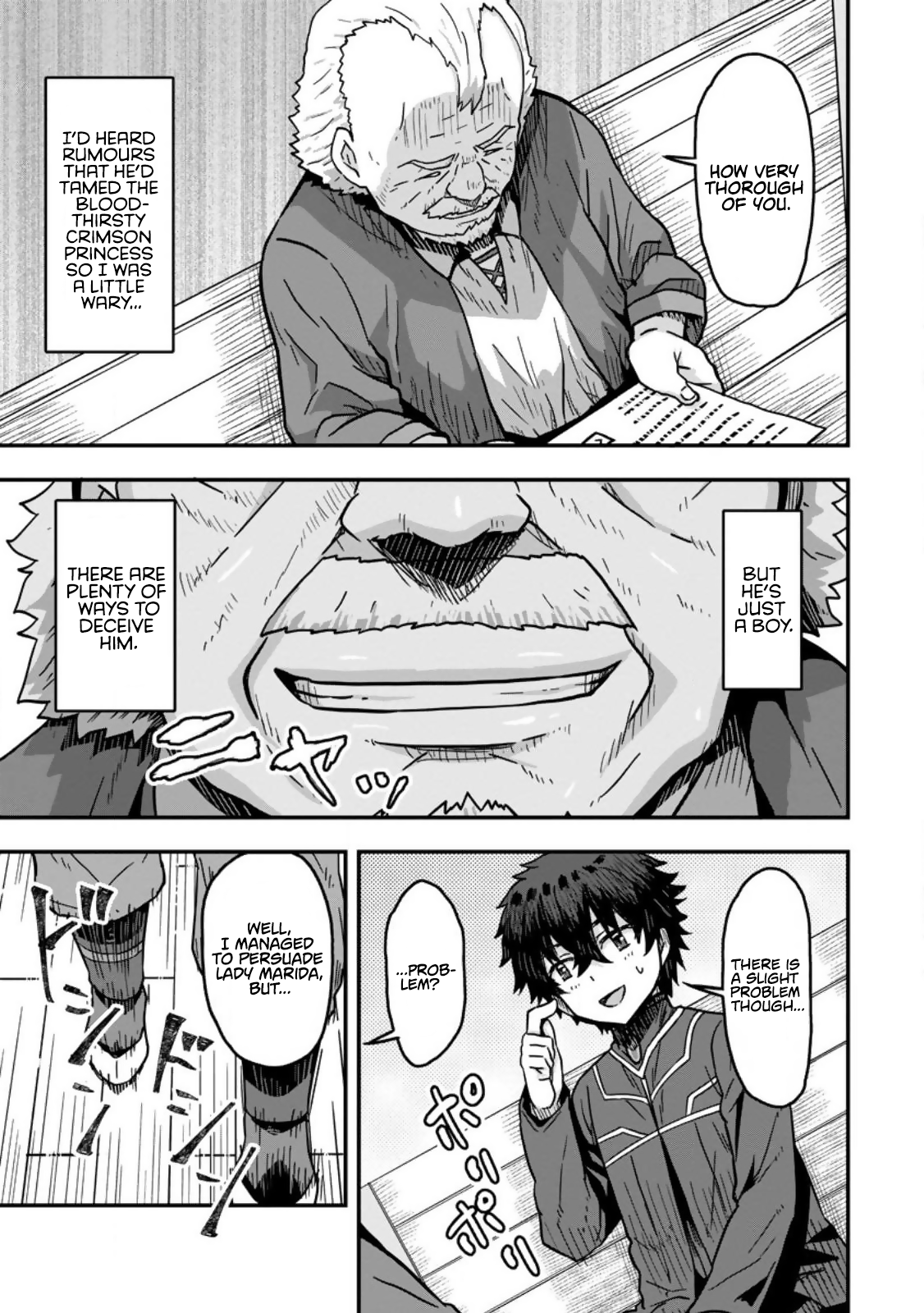 Isekai Saikyou no Yome desu ga, Yoru no Tatakai wa Ore no Hou ga Tsuyoi You desu: Chiryaku o Ikashite Nariagaru Harem Senki Chapter 5 - Page 3