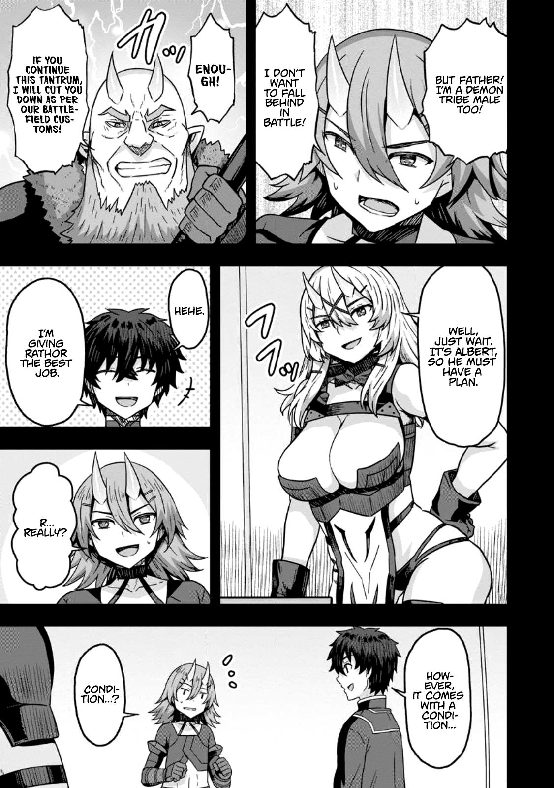 Isekai Saikyou no Yome desu ga, Yoru no Tatakai wa Ore no Hou ga Tsuyoi You desu: Chiryaku o Ikashite Nariagaru Harem Senki Chapter 6 - Page 21