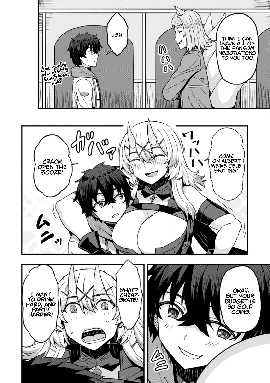 Isekai Saikyou no Yome desu ga, Yoru no Tatakai wa Ore no Hou ga Tsuyoi You desu: Chiryaku o Ikashite Nariagaru Harem Senki Chapter 7 - Page 4