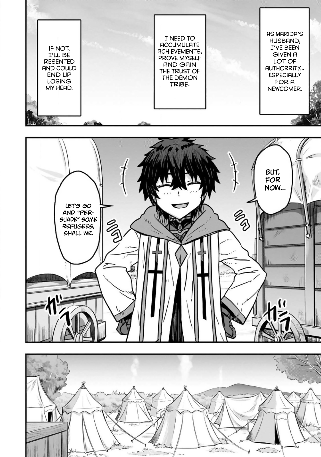 Isekai Saikyou no Yome desu ga, Yoru no Tatakai wa Ore no Hou ga Tsuyoi You desu: Chiryaku o Ikashite Nariagaru Harem Senki Chapter 8 - Page 30