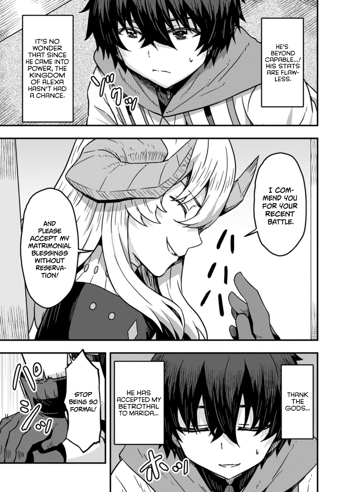Isekai Saikyou no Yome desu ga, Yoru no Tatakai wa Ore no Hou ga Tsuyoi You desu: Chiryaku o Ikashite Nariagaru Harem Senki Chapter 8 - Page 5