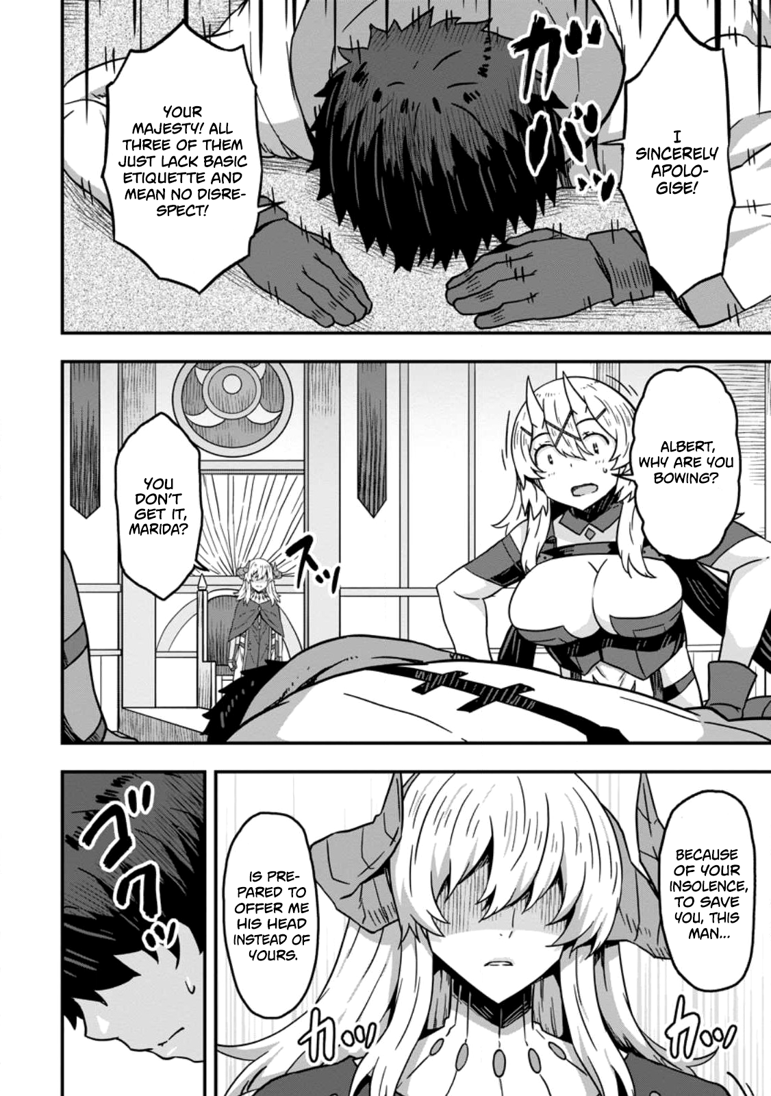 Isekai Saikyou no Yome desu ga, Yoru no Tatakai wa Ore no Hou ga Tsuyoi You desu: Chiryaku o Ikashite Nariagaru Harem Senki Chapter 8 - Page 8