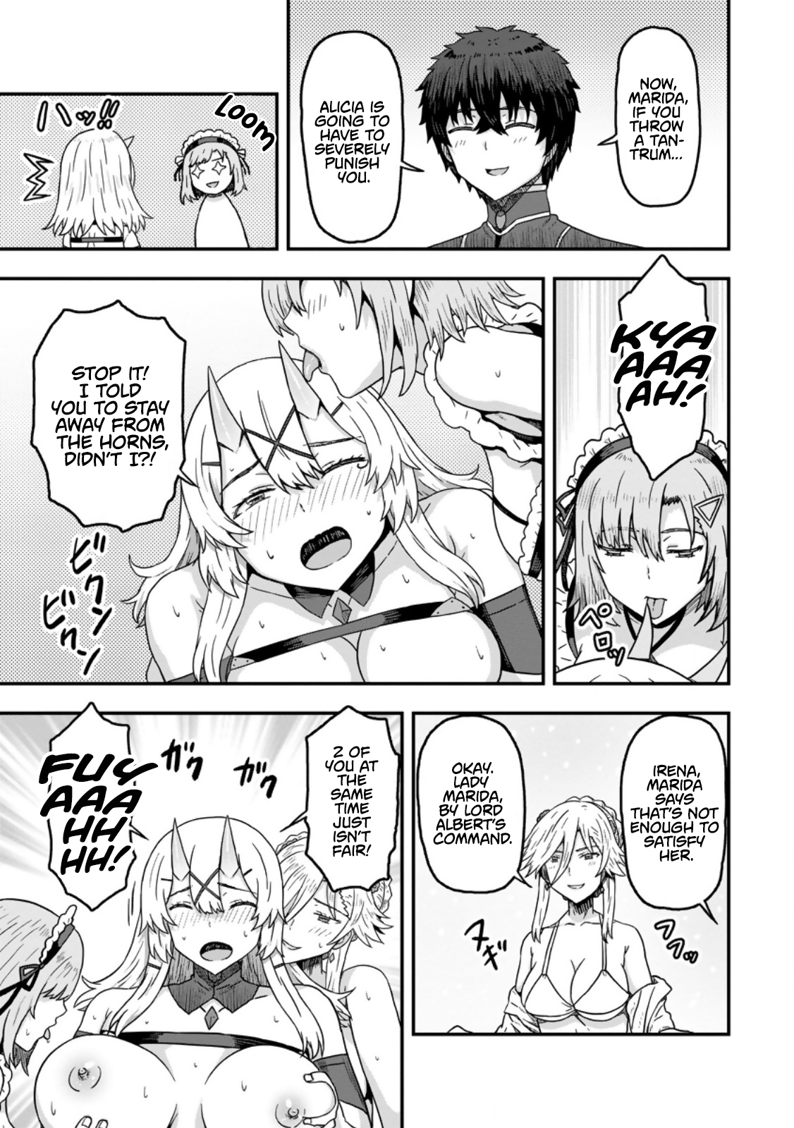 Isekai Saikyou no Yome desu ga, Yoru no Tatakai wa Ore no Hou ga Tsuyoi You desu: Chiryaku o Ikashite Nariagaru Harem Senki Chapter 9 - Page 25