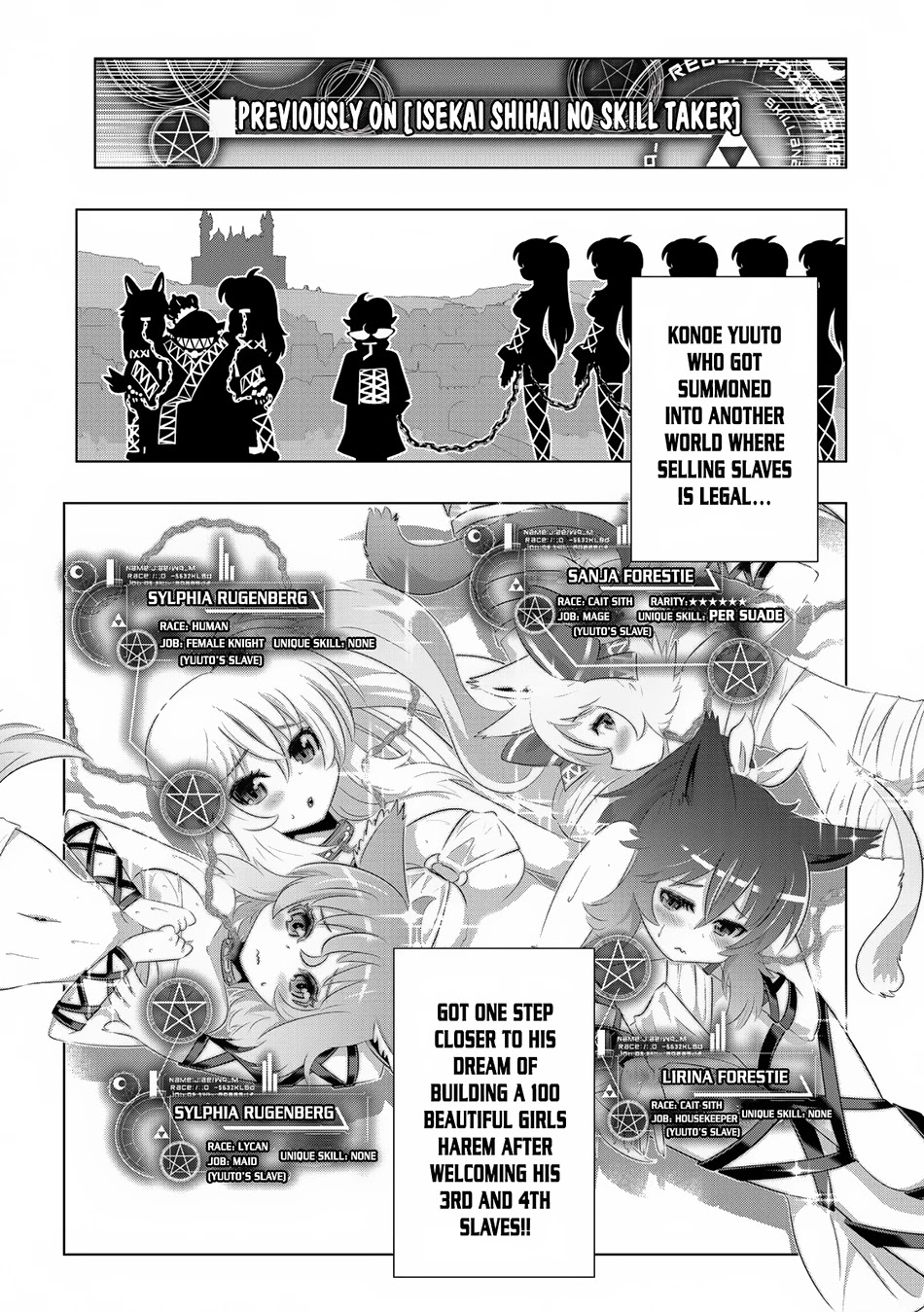 Isekai Shihai no Skill Taker: Zero Kara Hajimeru Dorei Harem Chapter 33 - Page 2