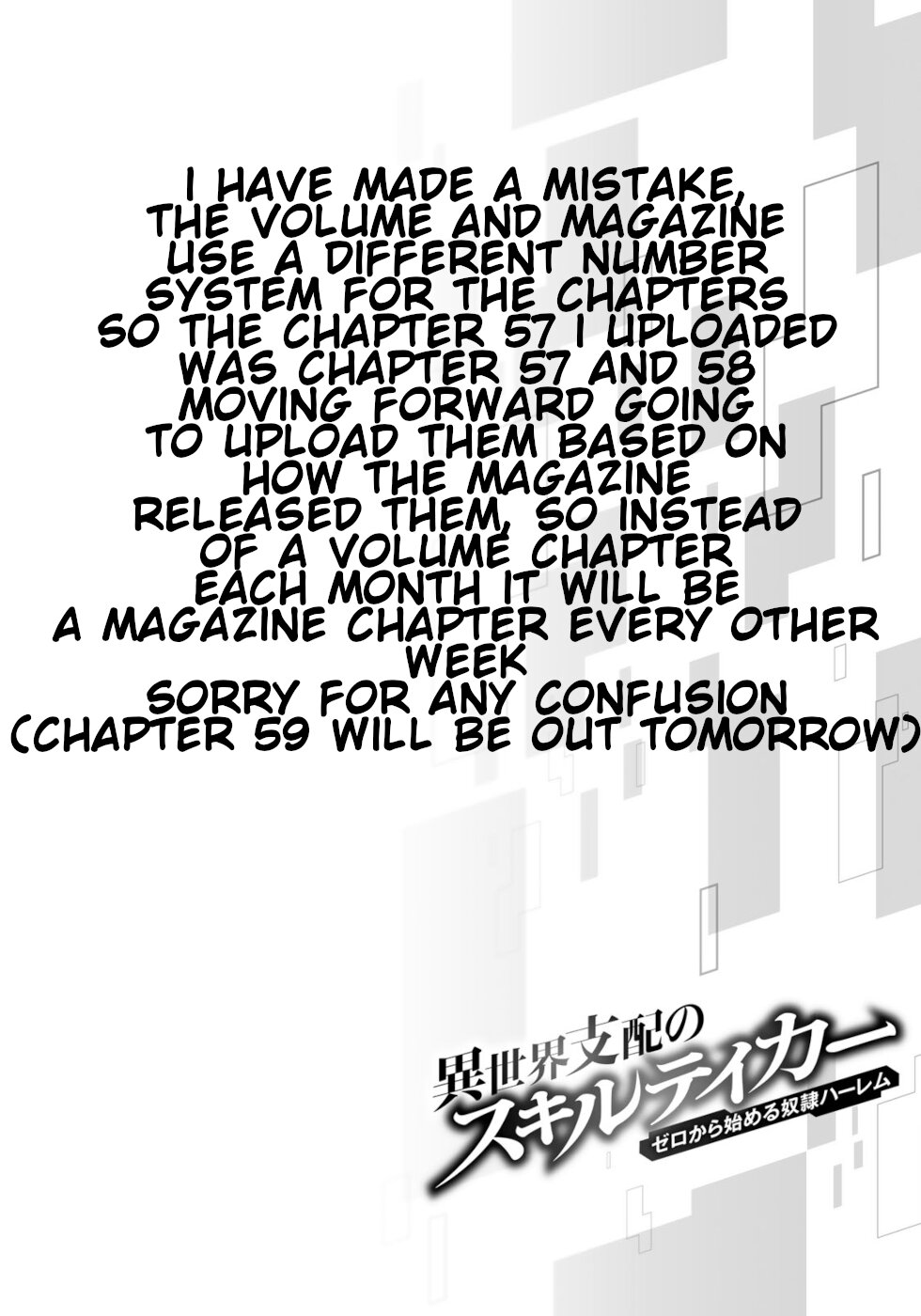 Isekai Shihai no Skill Taker: Zero Kara Hajimeru Dorei Harem Chapter 58 - Page 1