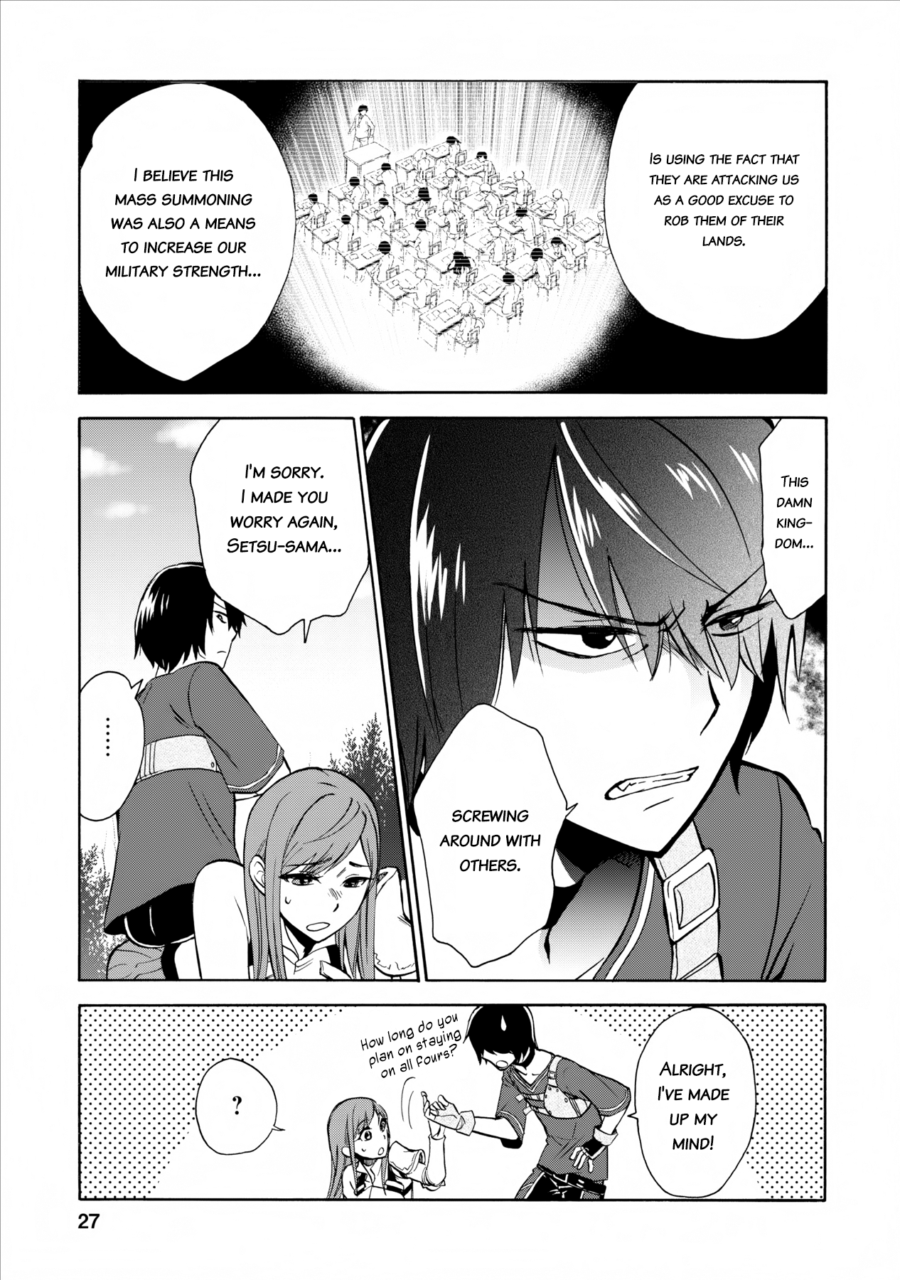 Isekai Shoukan wa Nidome Desu Chapter 1 - Page 27