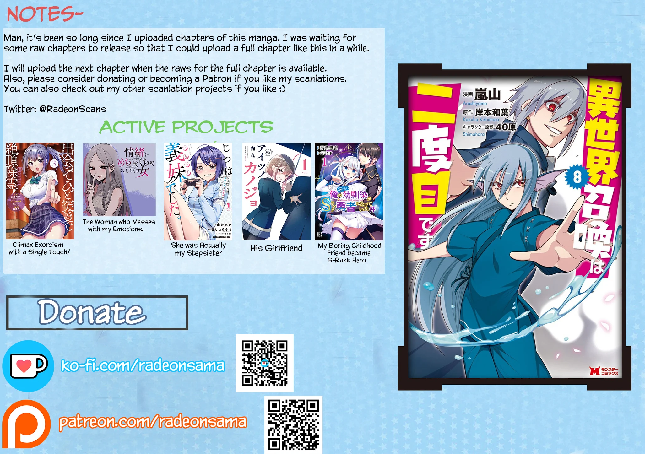 Isekai Shoukan wa Nidome Desu Chapter 41 - Page 37