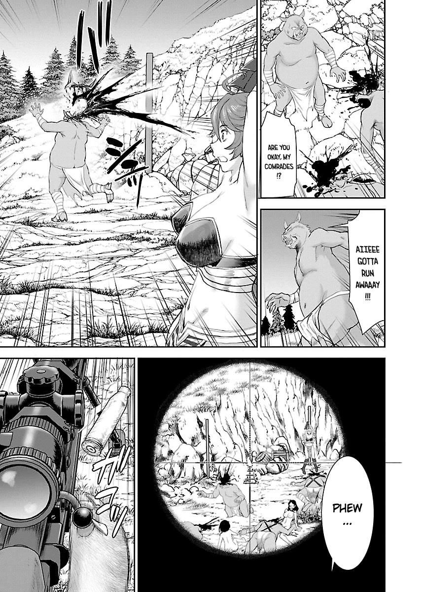 Isekai Sniper Is the Female Warrior’s Mofumofu Pet Chapter 1 - Page 35