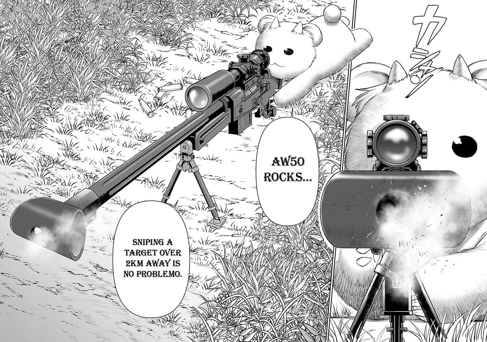 Isekai Sniper Is the Female Warrior’s Mofumofu Pet Chapter 1 - Page 36
