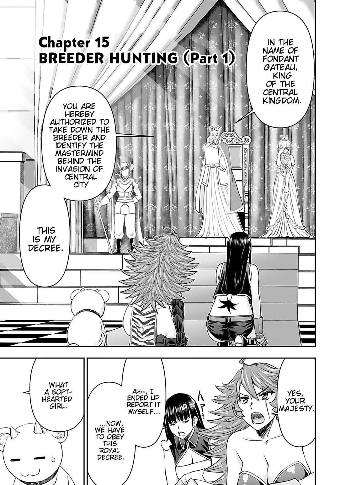 Isekai Sniper Is the Female Warrior’s Mofumofu Pet Chapter 15 - Page 0