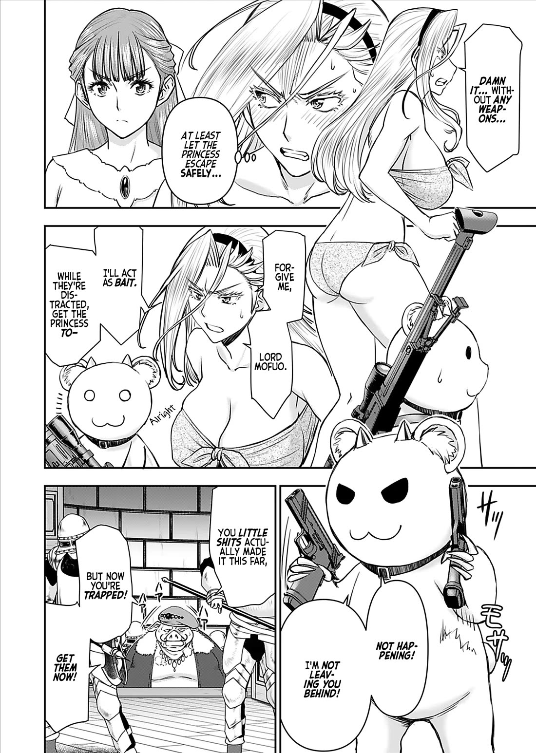 Isekai Sniper Is the Female Warrior’s Mofumofu Pet Chapter 17 - Page 3