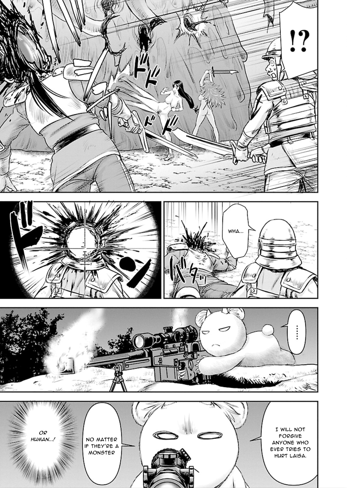 Isekai Sniper Is the Female Warrior’s Mofumofu Pet Chapter 5 - Page 15