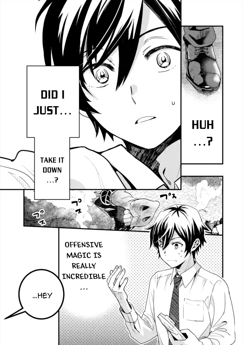 Isekai Tensei de Kenja ni Natte Boukensha Seikatsu Chapter 1.2 - Page 14
