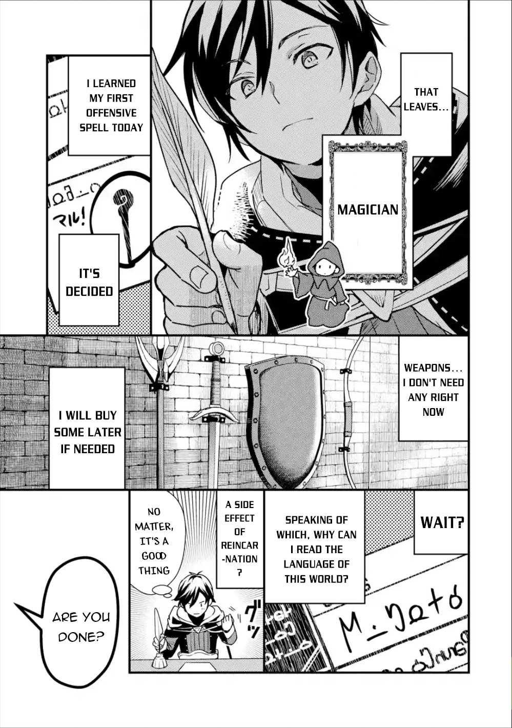 Isekai Tensei de Kenja ni Natte Boukensha Seikatsu Chapter 2 - Page 15