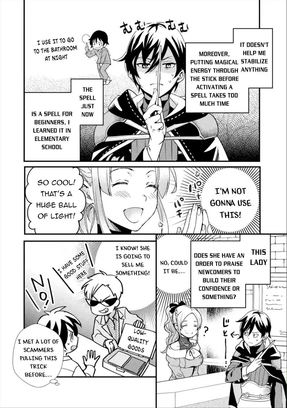 Isekai Tensei de Kenja ni Natte Boukensha Seikatsu Chapter 2 - Page 20