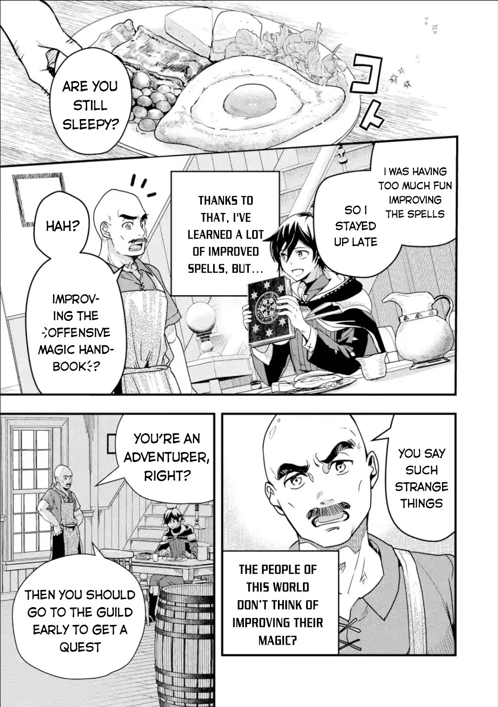 Isekai Tensei de Kenja ni Natte Boukensha Seikatsu Chapter 4 - Page 4