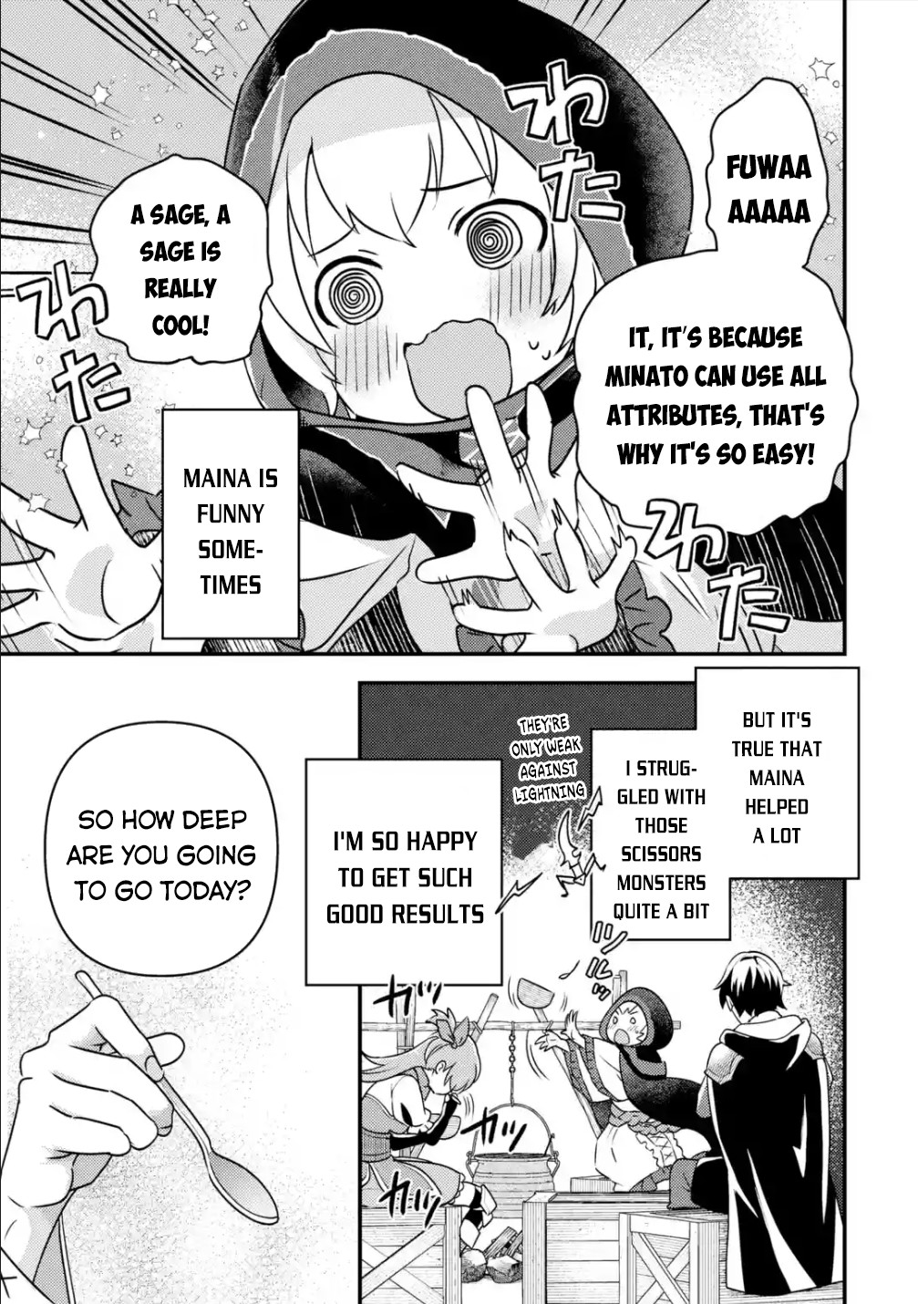 Isekai Tensei de Kenja ni Natte Boukensha Seikatsu Chapter 8 - Page 8