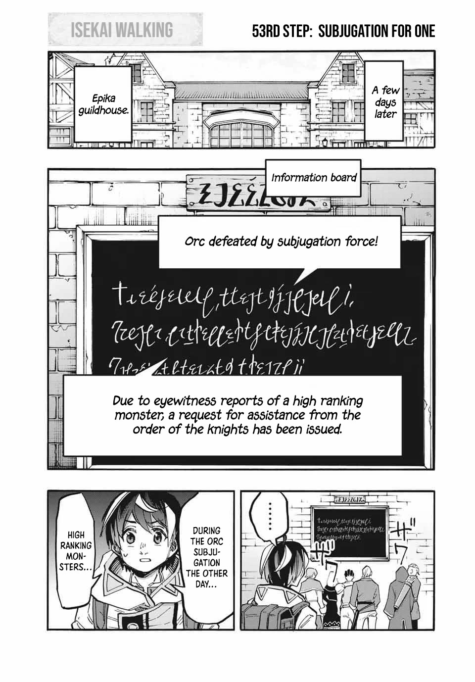 Isekai Walking Chapter 53 - Page 0