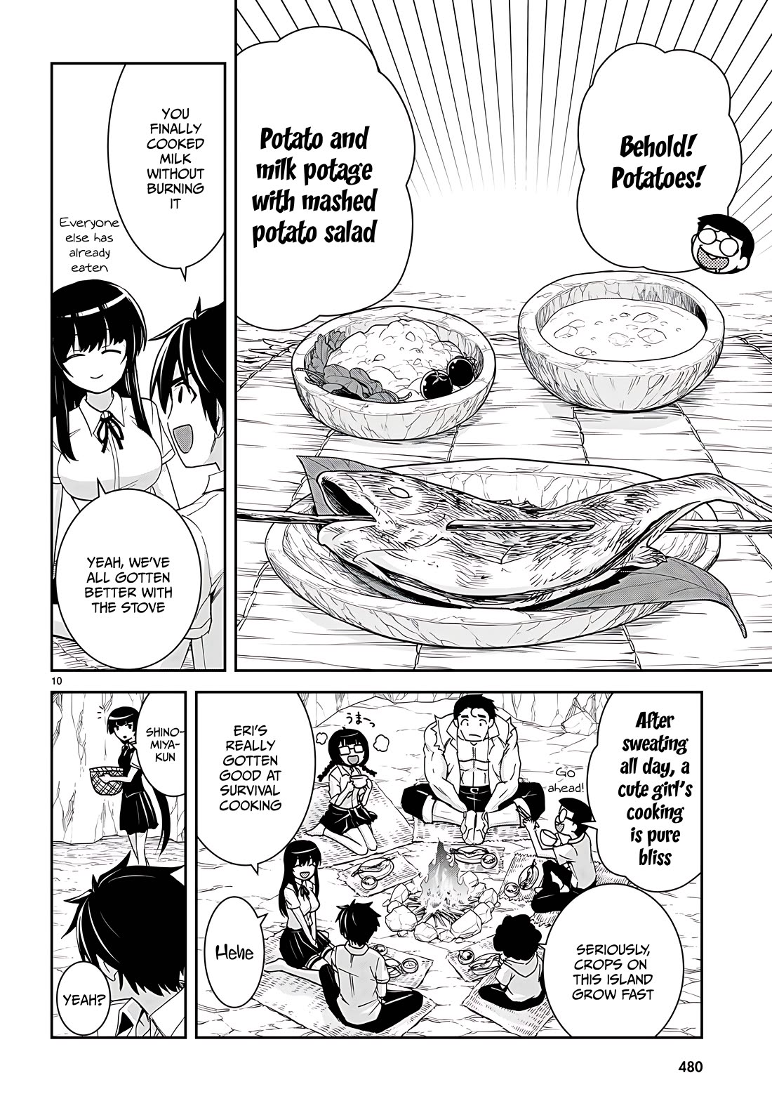 Isekai Yurutto Survival Seikatsu: Gakkou no Minna to Isekai no Mujintou ni Tenishitakedo Ore Dake Rakushou desu Chapter 32 - Page 9