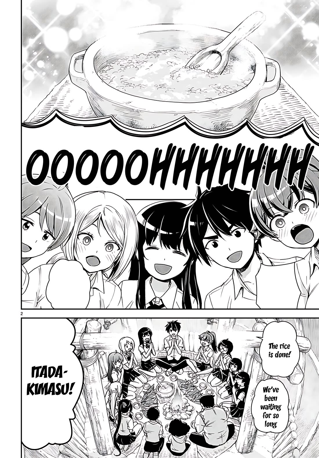 Isekai Yurutto Survival Seikatsu: Gakkou no Minna to Isekai no Mujintou ni Tenishitakedo Ore Dake Rakushou desu Chapter 33 - Page 1