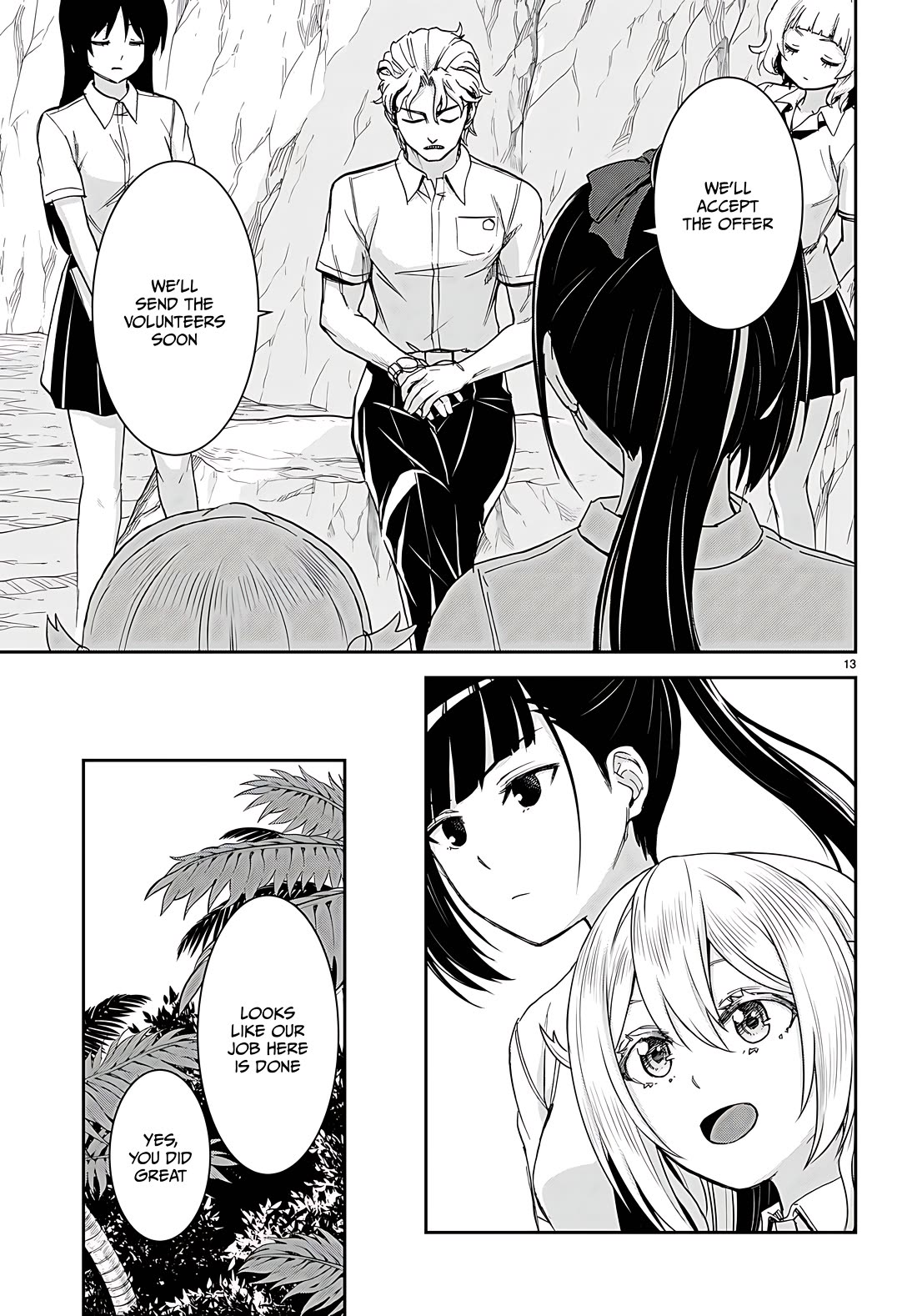 Isekai Yurutto Survival Seikatsu: Gakkou no Minna to Isekai no Mujintou ni Tenishitakedo Ore Dake Rakushou desu Chapter 34 - Page 12