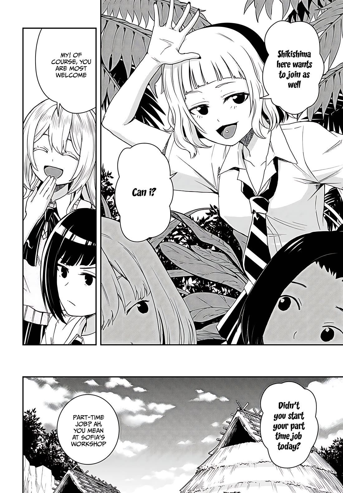 Isekai Yurutto Survival Seikatsu: Gakkou no Minna to Isekai no Mujintou ni Tenishitakedo Ore Dake Rakushou desu Chapter 35 - Page 2