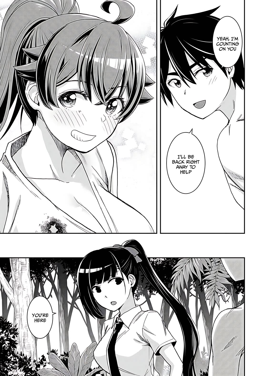 Isekai Yurutto Survival Seikatsu: Gakkou no Minna to Isekai no Mujintou ni Tenishitakedo Ore Dake Rakushou desu Chapter 35 - Page 23