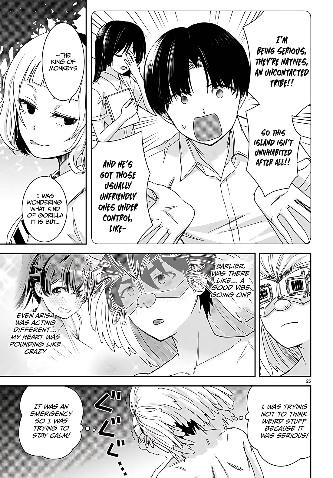 Isekai Yurutto Survival Seikatsu: Gakkou no Minna to Isekai no Mujintou ni Tenishitakedo Ore Dake Rakushou desu Chapter 35 - Page 25