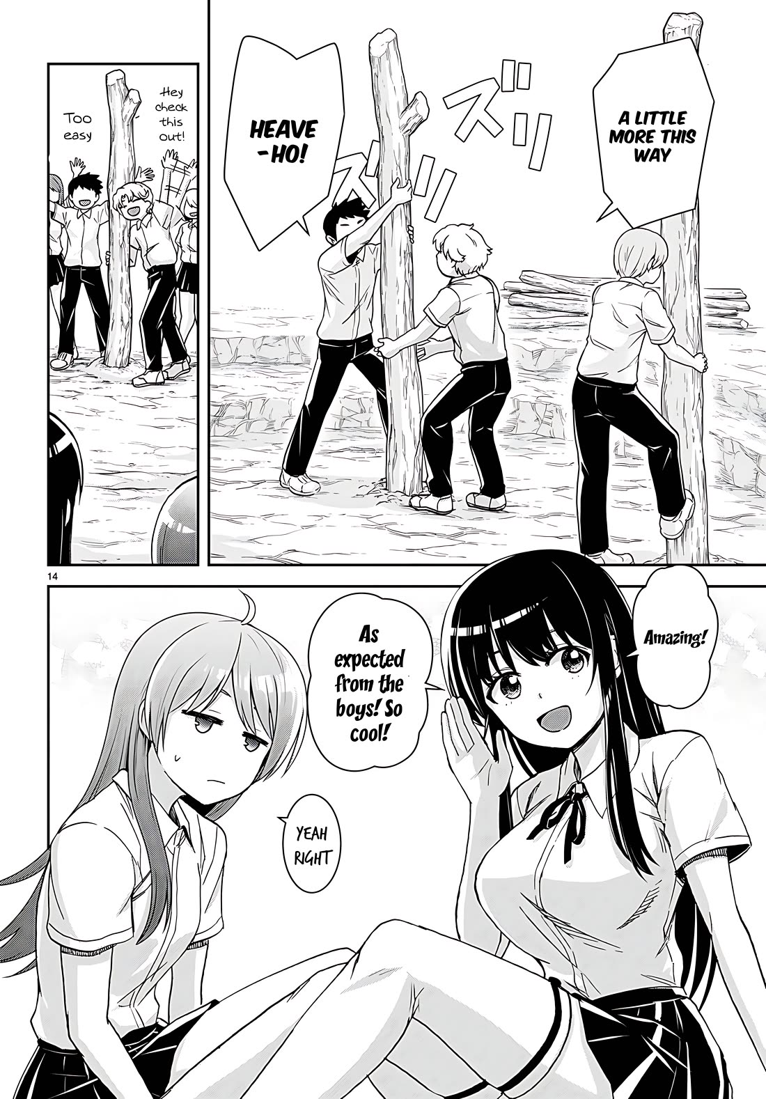 Isekai Yurutto Survival Seikatsu: Gakkou no Minna to Isekai no Mujintou ni Tenishitakedo Ore Dake Rakushou desu Chapter 37 - Page 14