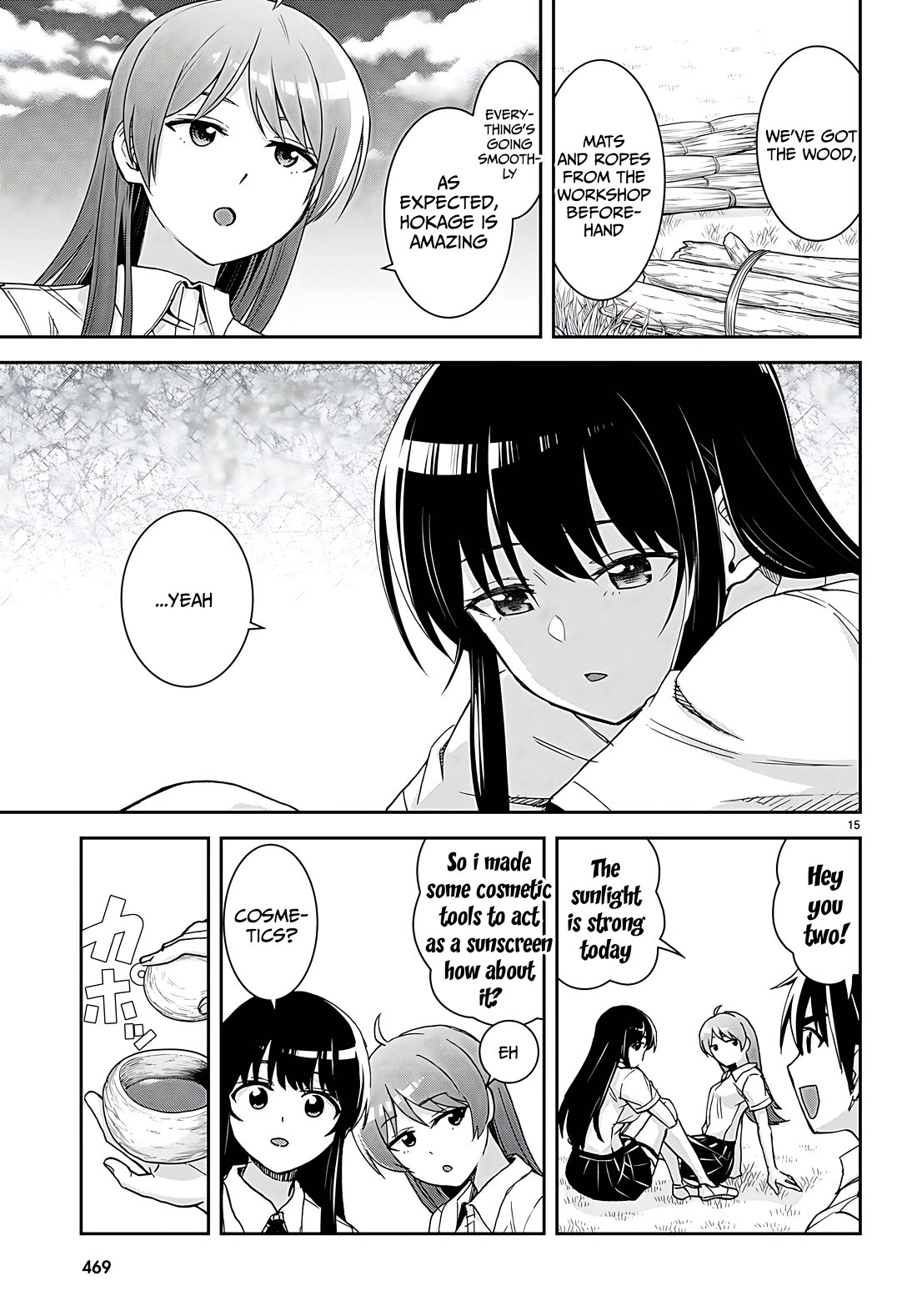 Isekai Yurutto Survival Seikatsu: Gakkou no Minna to Isekai no Mujintou ni Tenishitakedo Ore Dake Rakushou desu Chapter 37 - Page 15