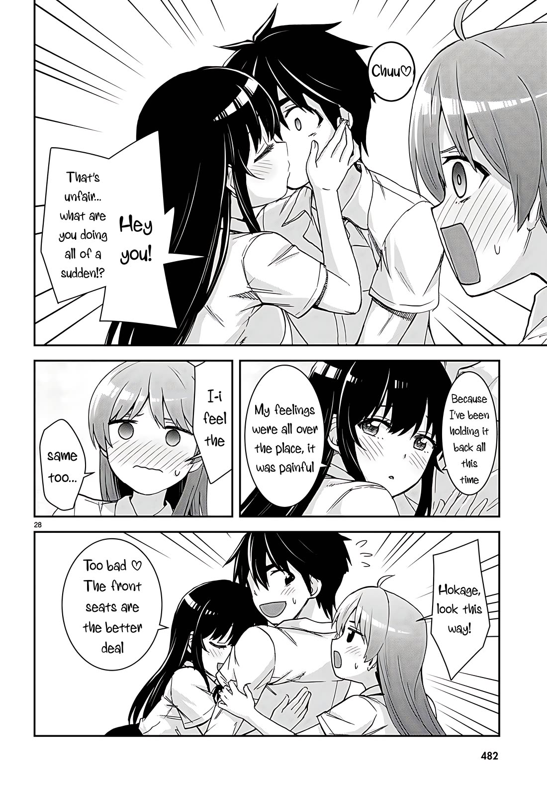 Isekai Yurutto Survival Seikatsu: Gakkou no Minna to Isekai no Mujintou ni Tenishitakedo Ore Dake Rakushou desu Chapter 37 - Page 28