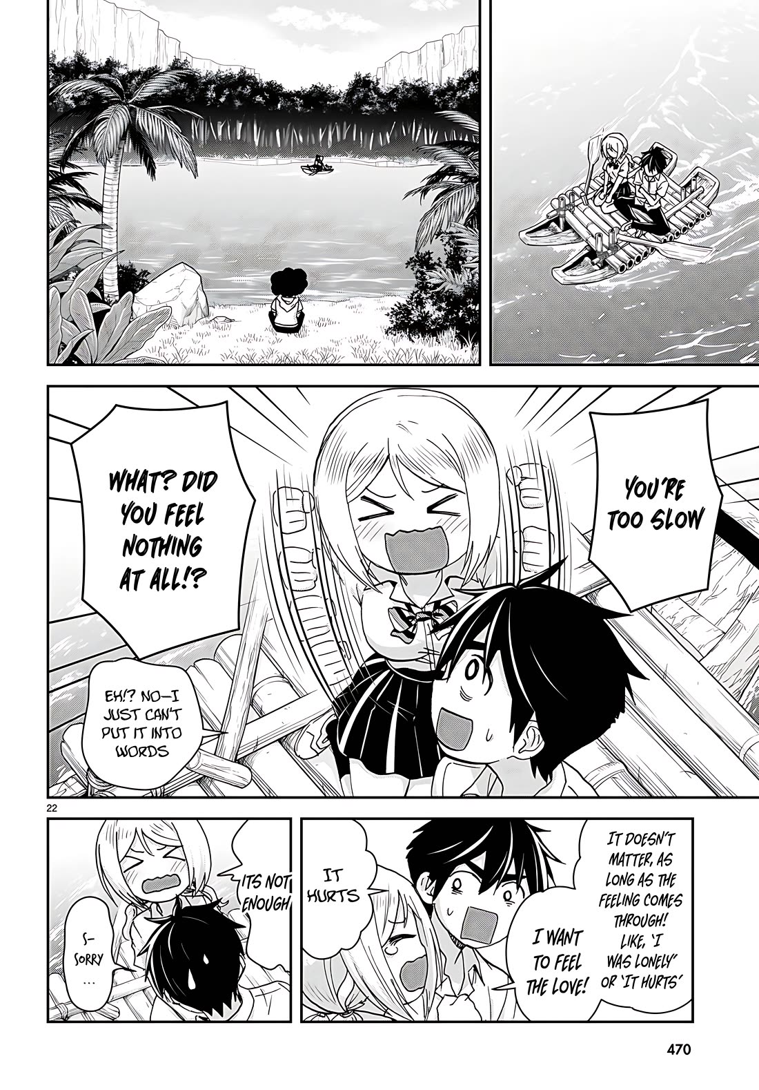 Isekai Yurutto Survival Seikatsu: Gakkou no Minna to Isekai no Mujintou ni Tenishitakedo Ore Dake Rakushou desu Chapter 38 - Page 22