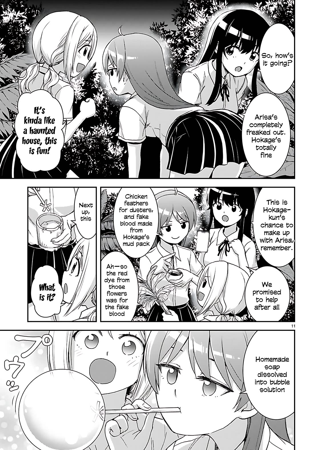 Isekai Yurutto Survival Seikatsu: Gakkou no Minna to Isekai no Mujintou ni Tenishitakedo Ore Dake Rakushou desu Chapter 39 - Page 11