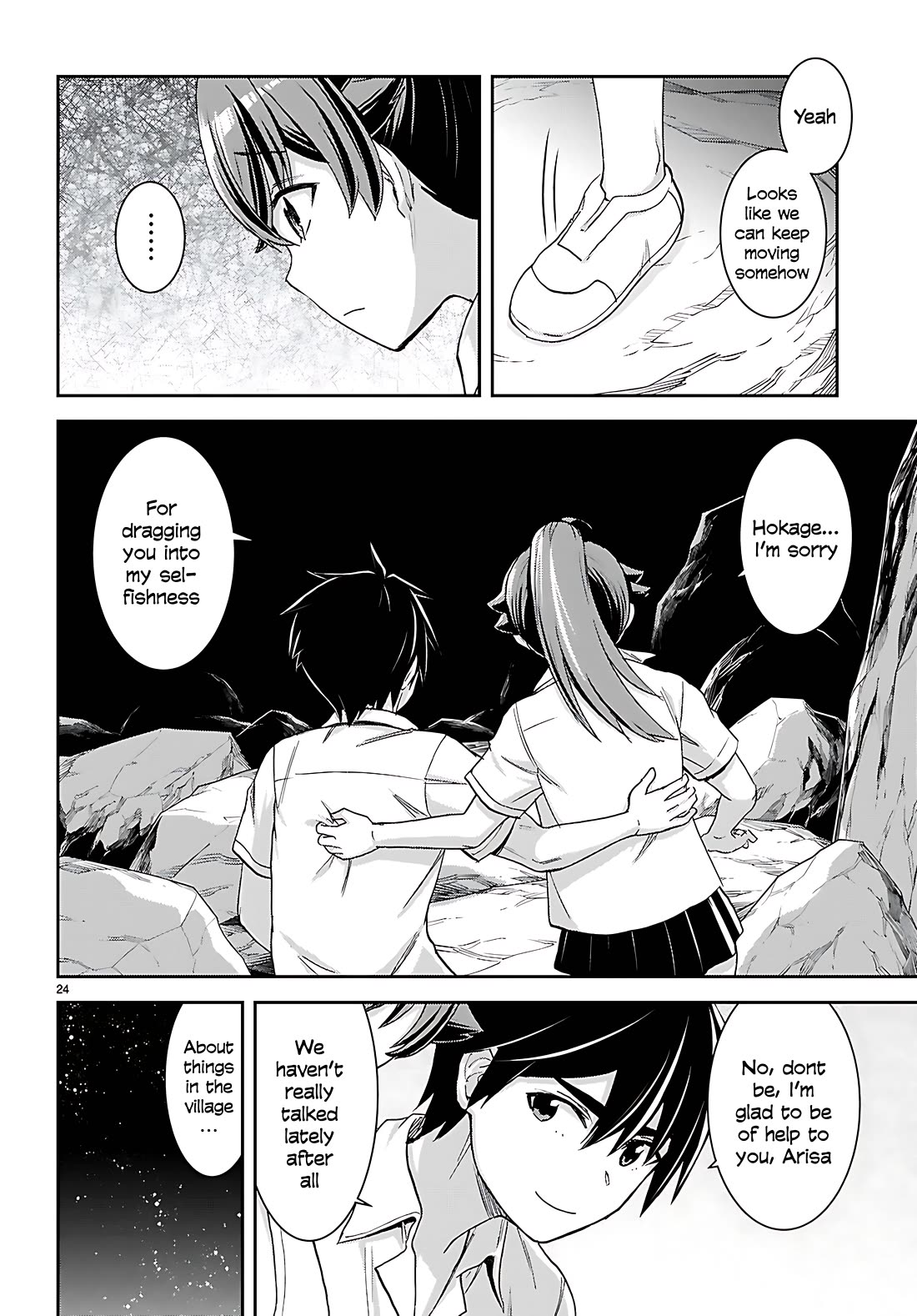 Isekai Yurutto Survival Seikatsu: Gakkou no Minna to Isekai no Mujintou ni Tenishitakedo Ore Dake Rakushou desu Chapter 39 - Page 24