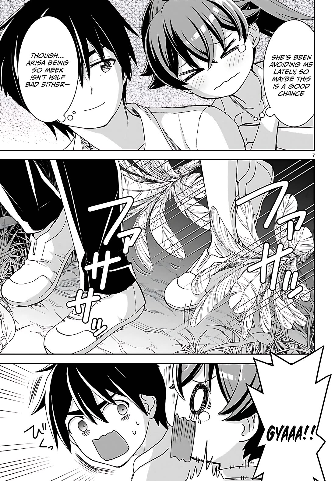Isekai Yurutto Survival Seikatsu: Gakkou no Minna to Isekai no Mujintou ni Tenishitakedo Ore Dake Rakushou desu Chapter 39 - Page 7