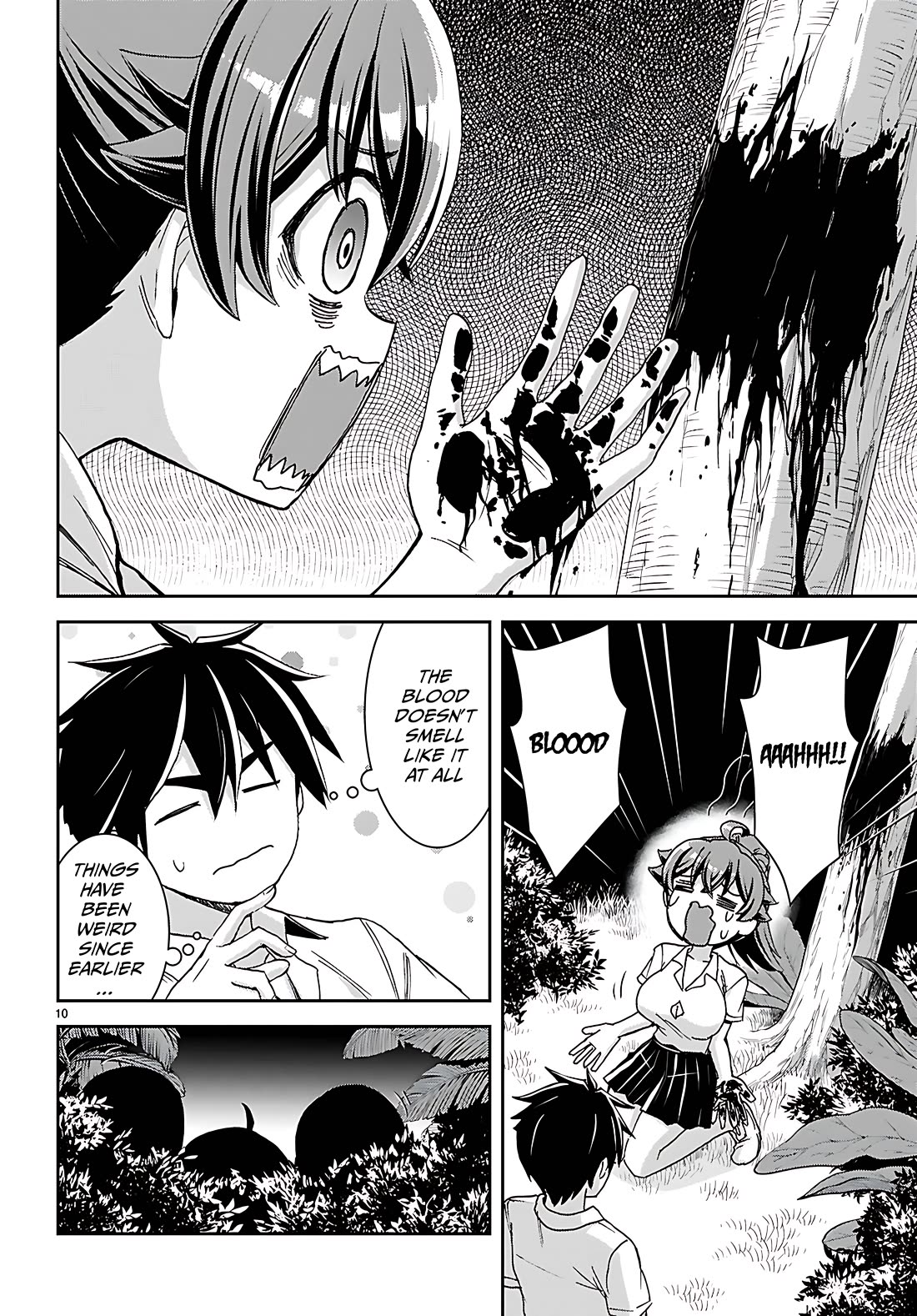 Isekai Yurutto Survival Seikatsu: Gakkou no Minna to Isekai no Mujintou ni Tenishitakedo Ore Dake Rakushou desu Chapter 39 - Page 10