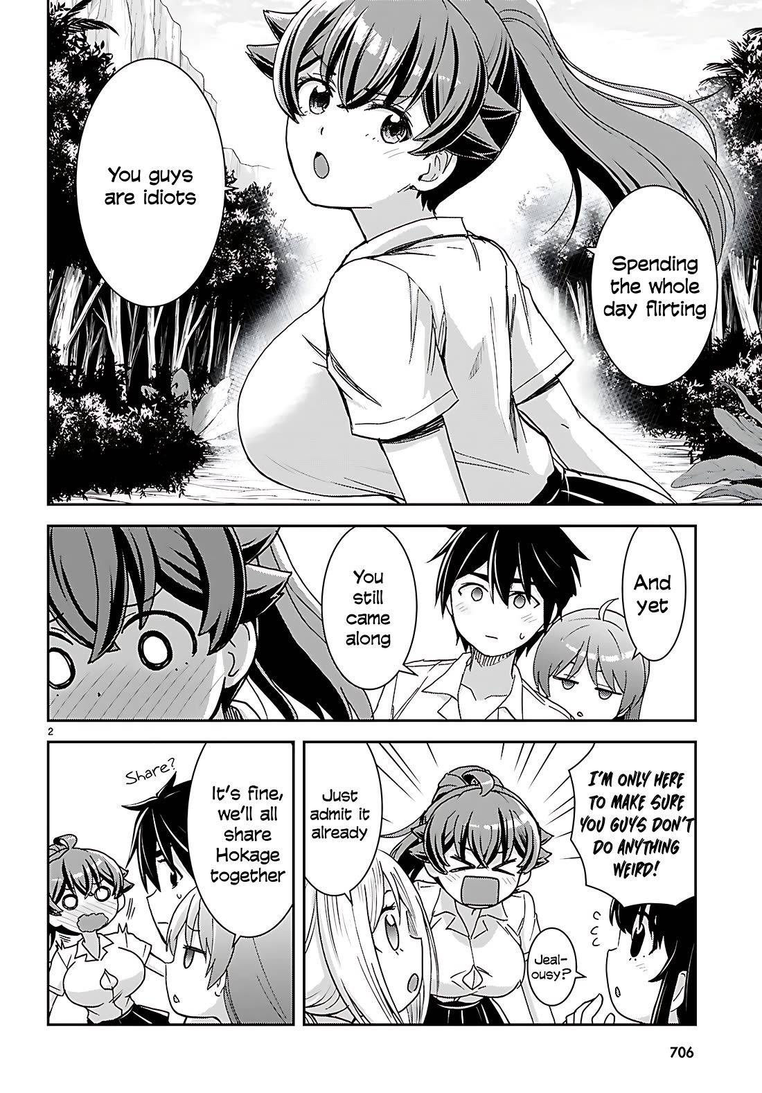 Isekai Yurutto Survival Seikatsu: Gakkou no Minna to Isekai no Mujintou ni Tenishitakedo Ore Dake Rakushou desu Chapter 40 - Page 2